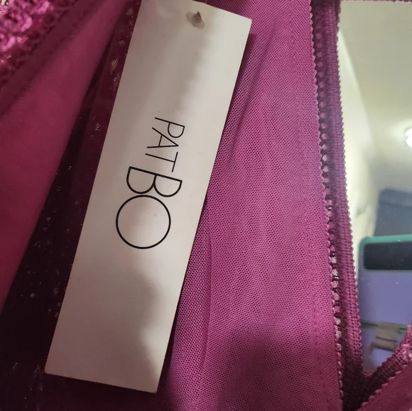 SOLD PatBO Long Sleeve Fringe Mini Dress - Picture 9 of 14